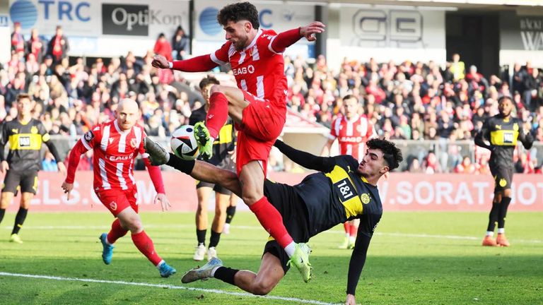 Energie Cottbus lässt gegen den BVB II Punkte liegen. 