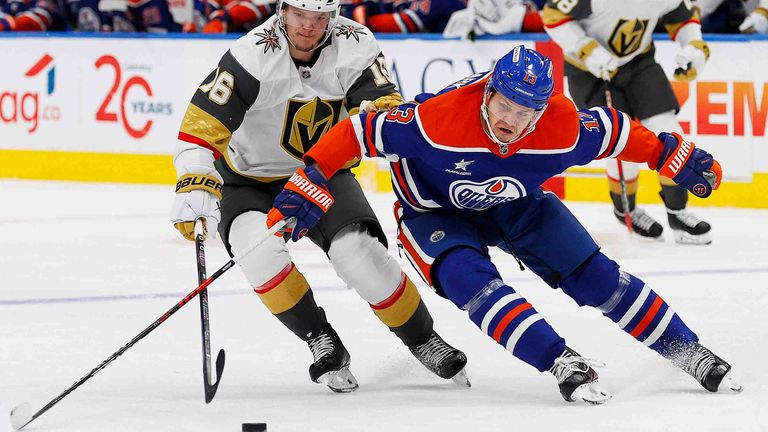 Edmonton Oilers verlieren gegen die Las Vegas Knights.