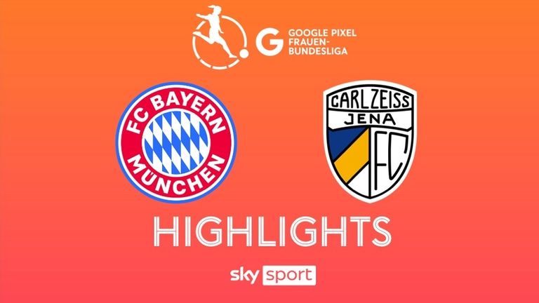 Spieltag 10: FC Bayern München - Carl Zeiss Jena - 2024/25 Frauen Bundesliga