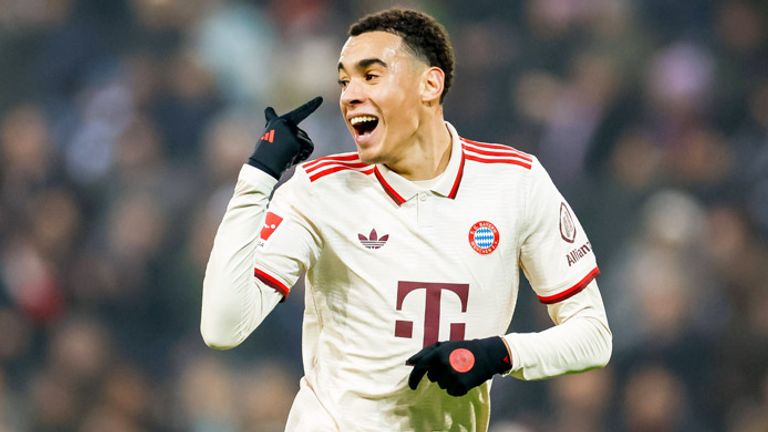 Der Vertrag von Jamal Musiala beim FC Bayern läuft noch bis 2026.