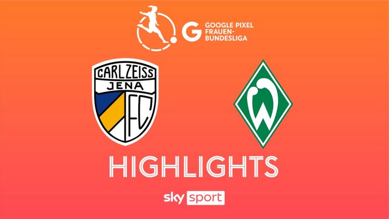 Spieltag 9: Carl Zeiss Jena - SV Werder Bremen - 2024/25 - Frauen Bundesliga