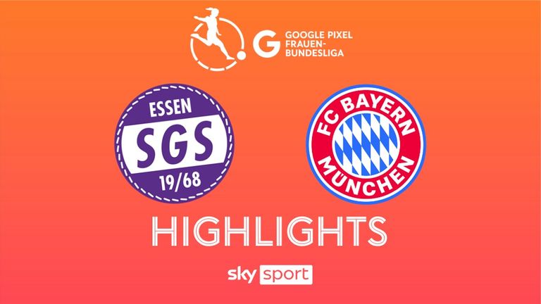 Spieltag 11: SGS Essen - FC Bayern München - 2024/25 - Frauen Bundesliga