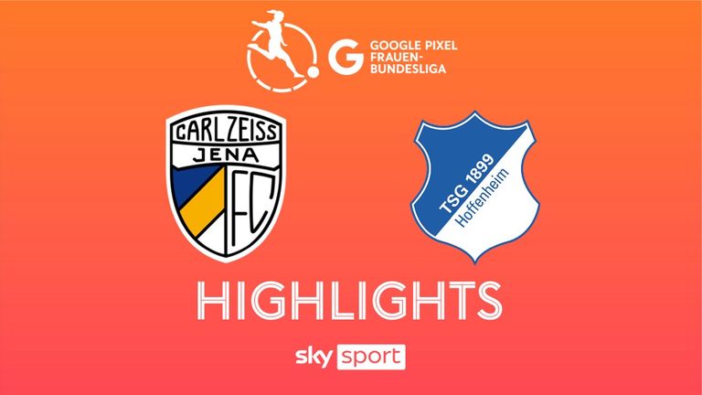 Spieltag 11: Carl Zeiss Jena - TSG Hoffenheim - 2024/25 - Frauen Bundesliga