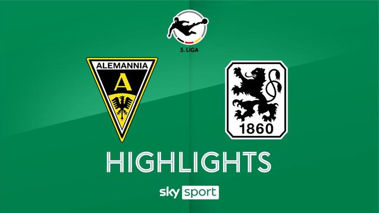 Spieltag 15: Alemannia Aachen - 1860 München - 2024/25 - 3. Liga