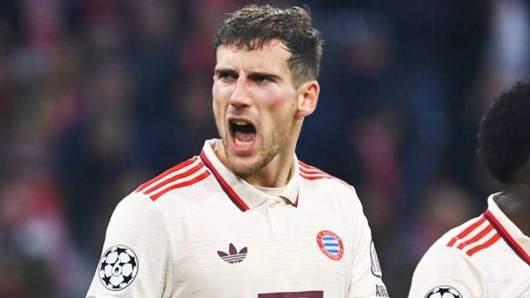 Leon Goretzka zeigt gegen PSG eine starke Leistung im Mittelfeld des Rekordmeisters. 