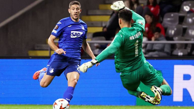 Die TSG Hoffenheim muss in Braga eine Niederlage einstecken. 