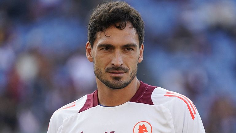 Mats Hummels spielt seit dem Sommer bei der AS Rom.