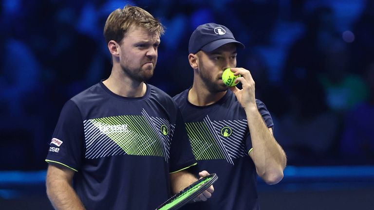 Kevin Krawietz und Tim Pütz stehen als erstes deutsches Doppel überhaupt bei den ATP-Finals im Halbfinale. 