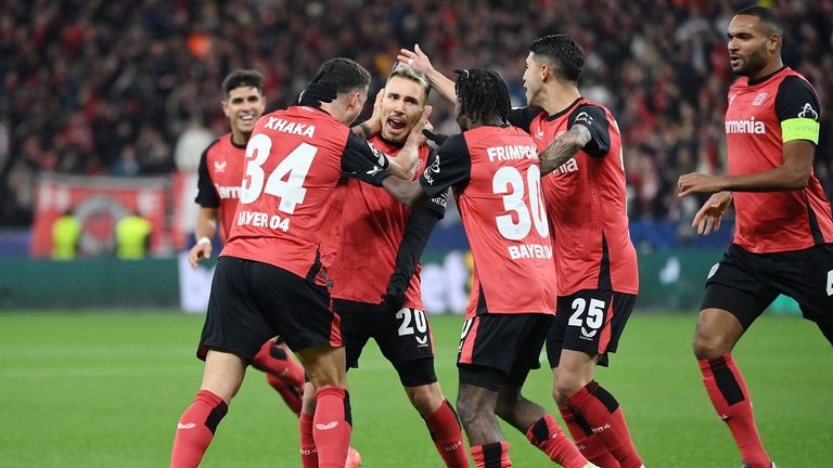 Leverkusen lässt gegen Salzburg keinerlei Zweifel aufkommen.