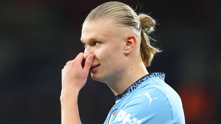 Erling Haaland und Manchester City verlieren in Bournemouth.