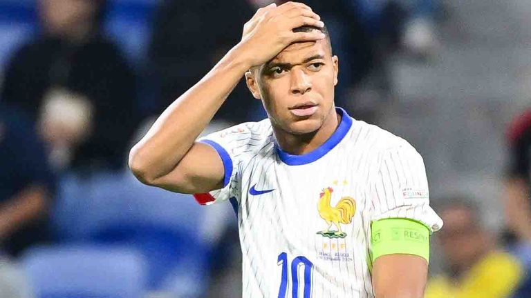 Kylian Mbappe wird für die Nations-League-Spiele gegen Italien und Israel nicht nominiert.