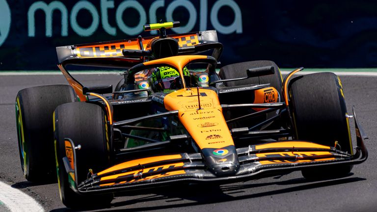 Lando Norris (McLaren) in Sao Paulo.