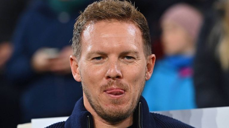 Julian Nagelsmann ist sehr zufrieden mit der deutschen Leistung. 