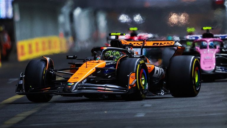 McLaren-Pilot Lando Norris konnte im Sprint-Qualifying überzeugen.