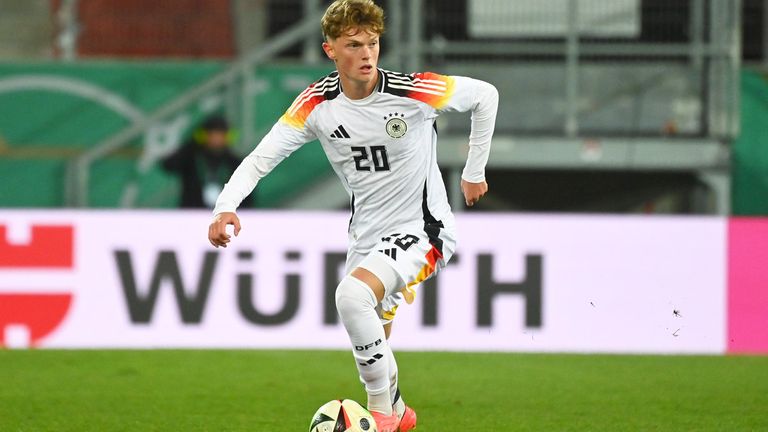 Paul Wanner spielt aktuell für die deutsche U21.