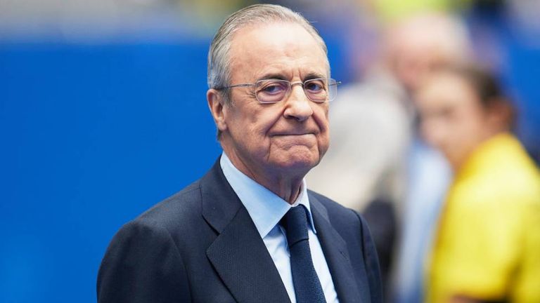 Real-Präsident Florentino Perez missfällt das neue CL-Format. 