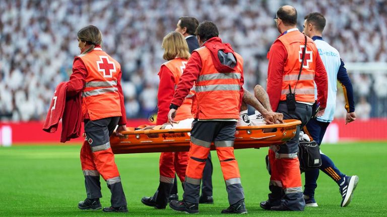 Beim Real-Sieg gegen Osasuna verletzten sich gleich drei Spieler der Königlichen. 