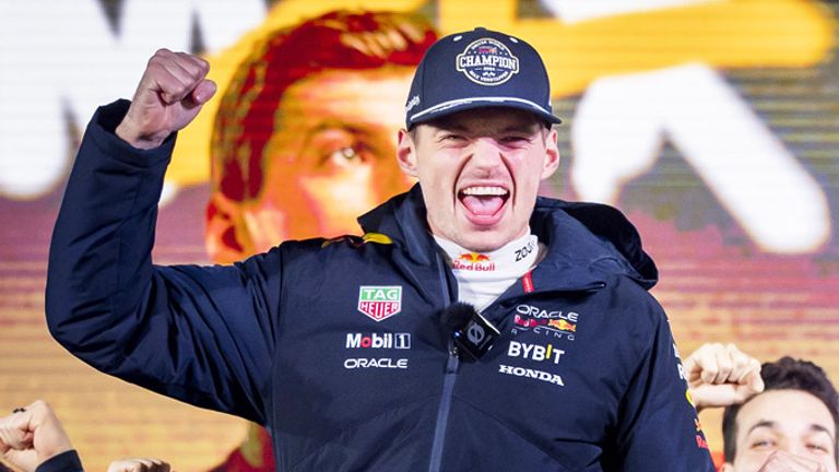 Max Verstappen gewinnt in Las Vegas seinen vierten WM-Titel.