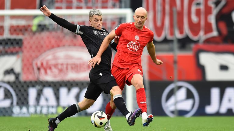 Kein Sieger im Duell zwischen Sandhausen und Rot-Weiss-Essen.