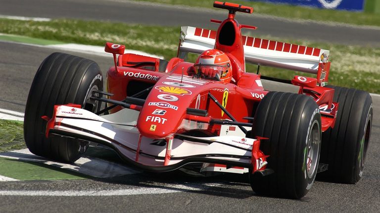 Der letzte Ferrari von Michael Schumacher aus dem Jahr 2006 steht zum Verkauf.