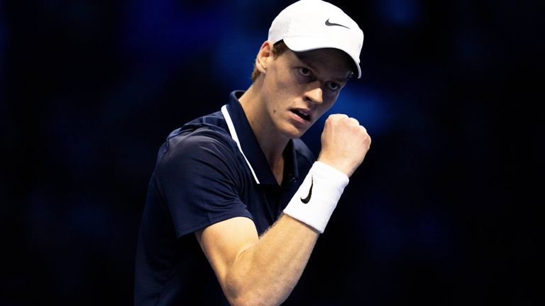 Jannik Sinner steht erneut im Endspiel der ATP-Finals. 