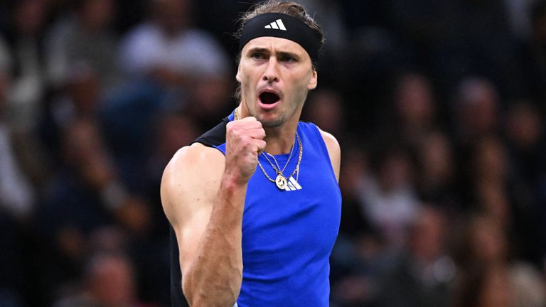 Alexander Zverev steht in Paris im Finale.