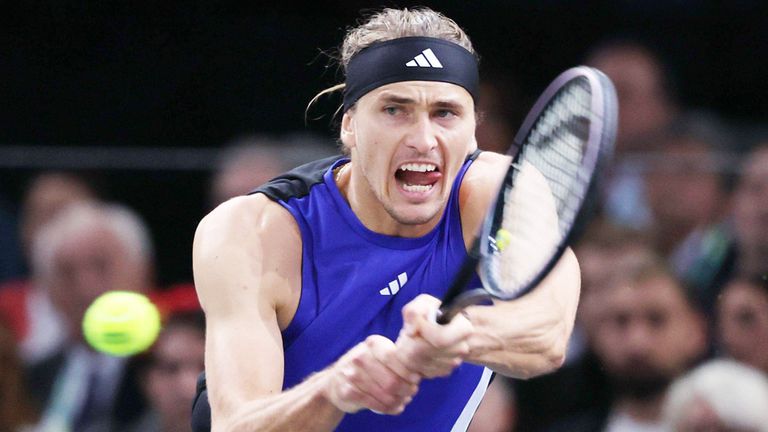 Alexander Zverev ist bei den ATP Finals in Turin im Einsatz.