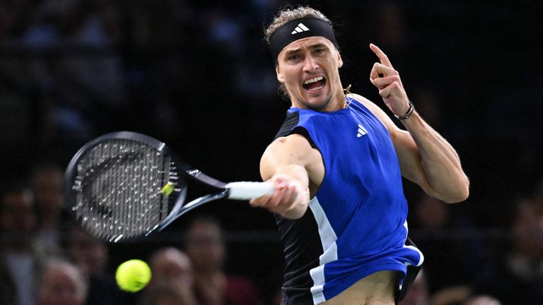 Alexander Zverev ist bei den ATP Finals in Turin im Einsatz.