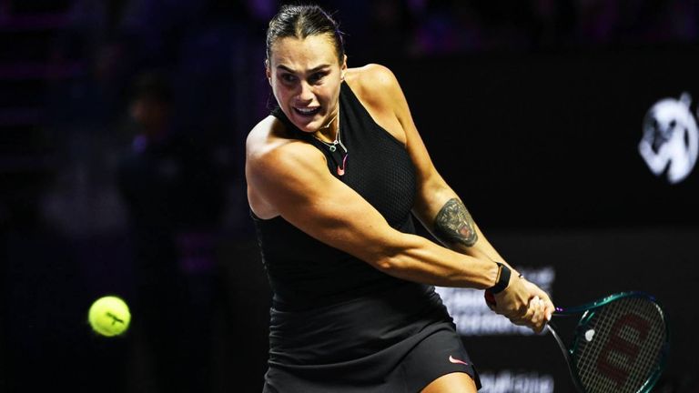 Aryna Sabalenka steht im Halbfinale der WTA-Finals. 