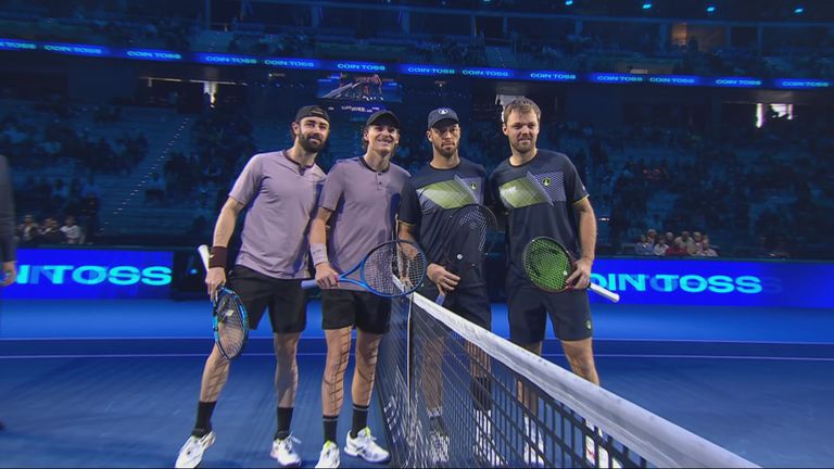 Kevin Krawietz und Tim Pütz stehen als erstes deutsches Doppel überhaupt bei den ATP-Finals im Halbfinale. Sky zeigt das Spiel live und kostenlos für alle.