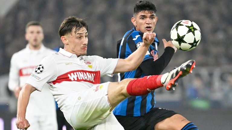 Der VfB Stuttgart verliert gegen Atalanta Bergamo in der Champions League.