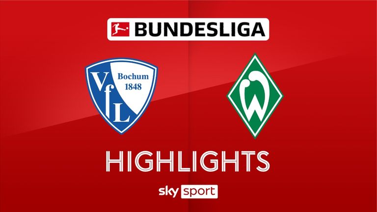 Spieltag 13: VfL Bochum - SV Werder Bremen - 2024/25 - Bundesliga