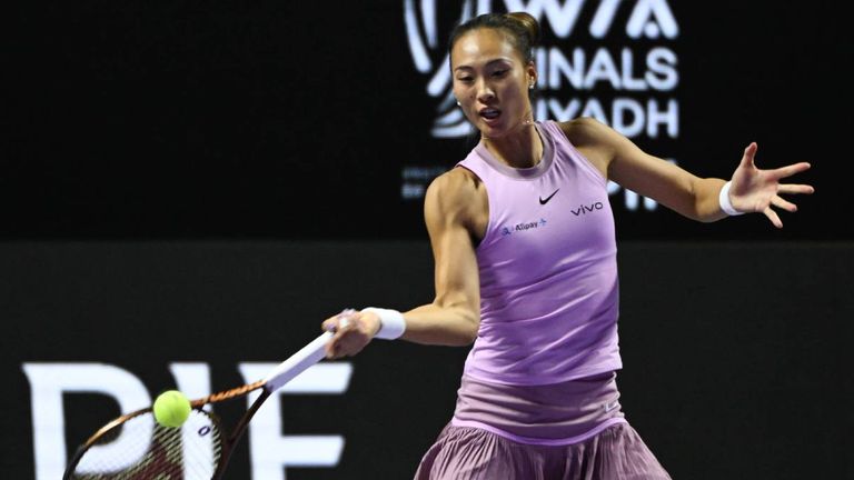 Greift bei den WTA-Finals nach dem Titel: Qinwen Zheng.