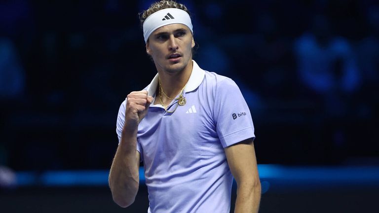 Alexander Zverev besiegt Casper Ruud bei den ATP-Finals souverän. 