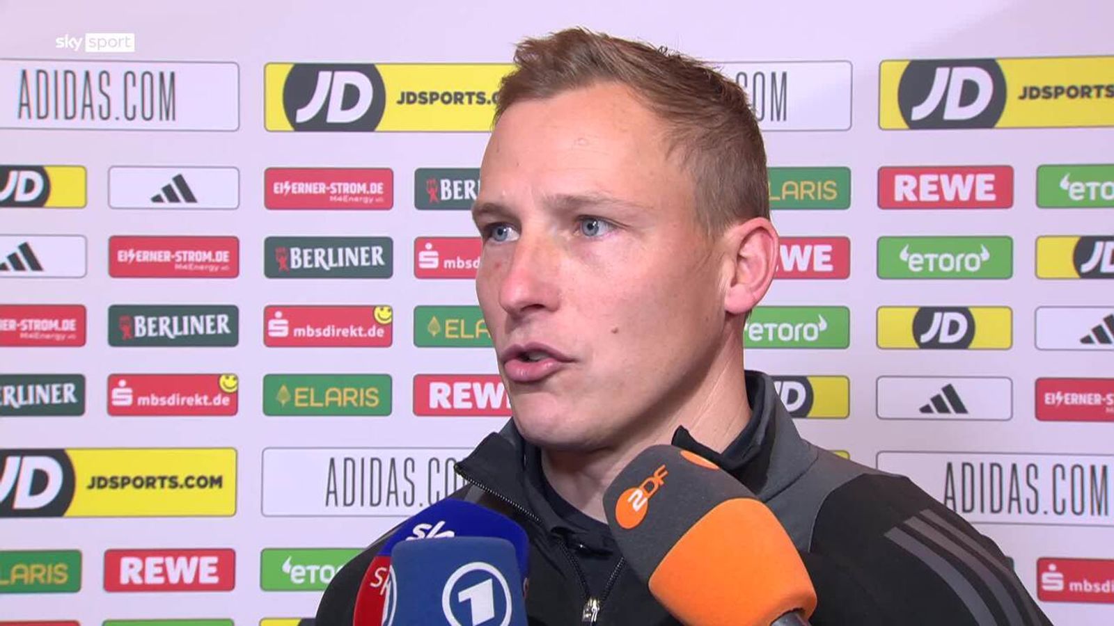 Martin Petersen erklärt seine Entscheidung zur Spielfortsetzung