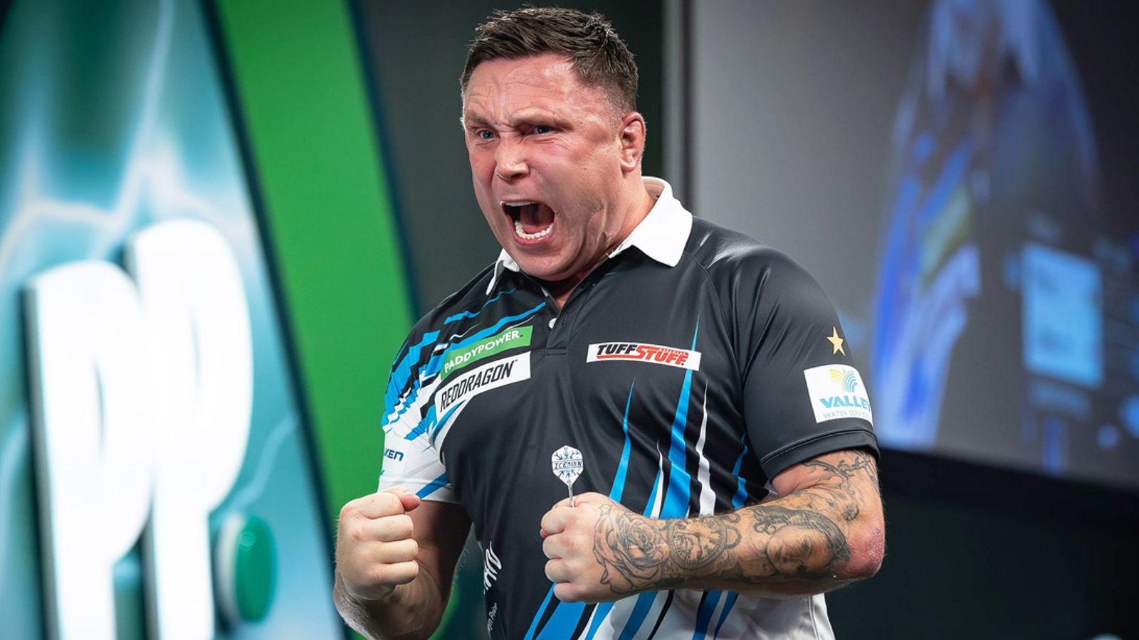 Gerwyn Price besiegt Joe Cullen bei der Darts-WM - auch Peter Wright ...