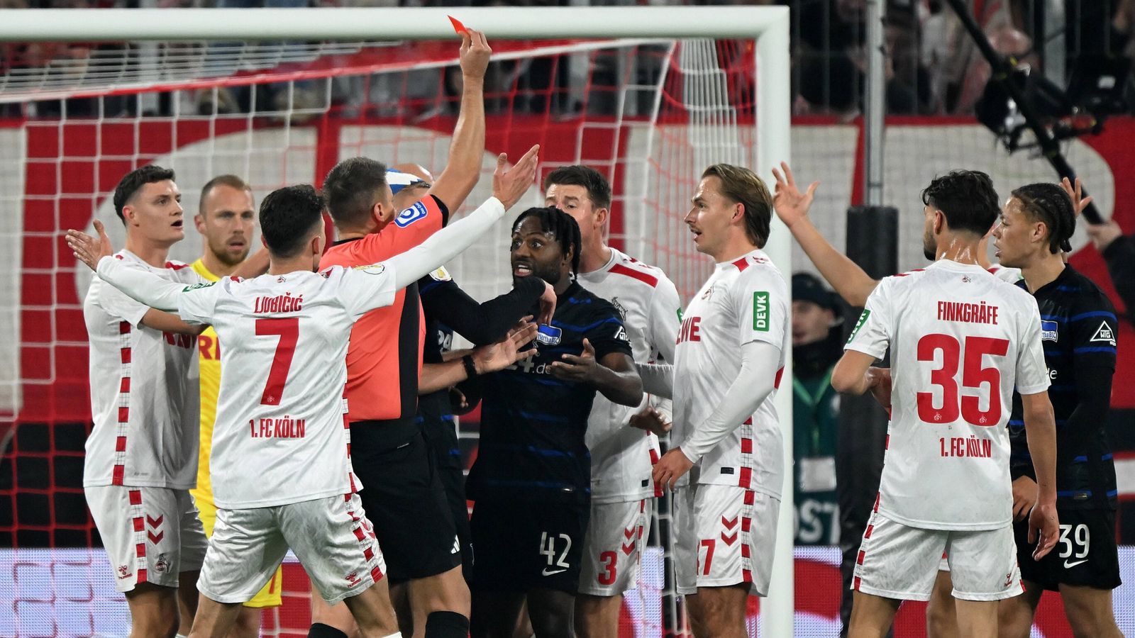 Hertha BSC scheitert im DFB-Pokal-Achtelfinale am 1. FC Köln