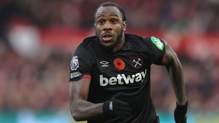 Michail Antonio stand letztmals am 3. Dezember für West Ham United auf dem Platz.