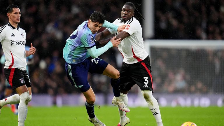 Die Gunners kommen in Fulham nicht über ein 1:1 hinaus.