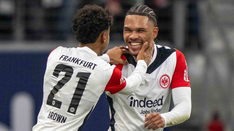 Nathaniel Brown und Nnamdi Collins haben mit ihren Leistungen bei Eintracht Frankfurt die Aufmerksamkeit von Bundestrainer Julian Nagelsmann erlangt.