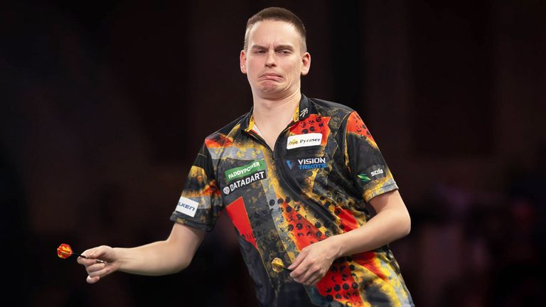 Ricardo Pietreczko ist bei der Darts-WM im Achtelfinale gescheitert.