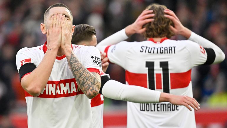 VfB Stuttgart gegen den FC St. Pauli.