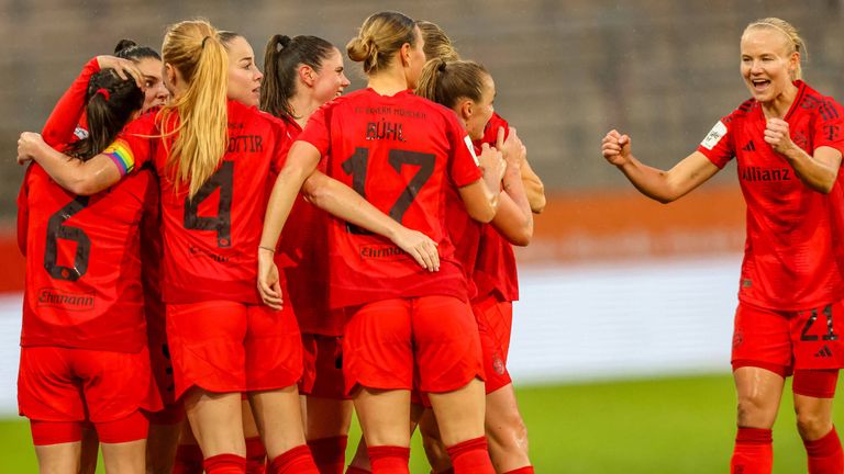 Die Frauen des FC Bayern siegen souverän in Essen. 