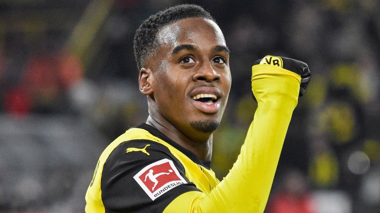 Jamie Gittens schloss sich im September 2020 Borussia Dortmund an.