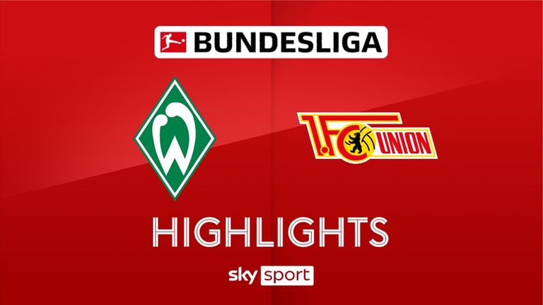 Spieltag 15: SV Werder Bremen - 1. FC Union Berlin - 2024/25 - Bundesliga