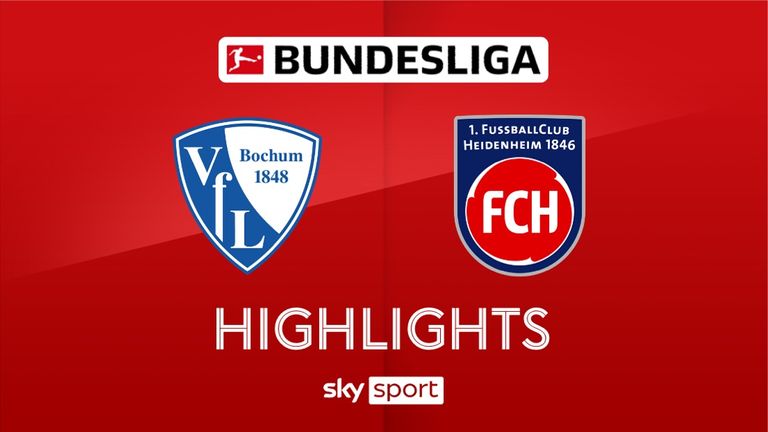 Spieltag 15: VfL Bochum - 1. FC Heidenheim  - 2024/25 - Bundesliga