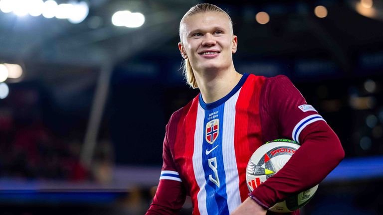 Erling Braut Haaland könnte auf die deutsche Nationalmannschaft treffen.