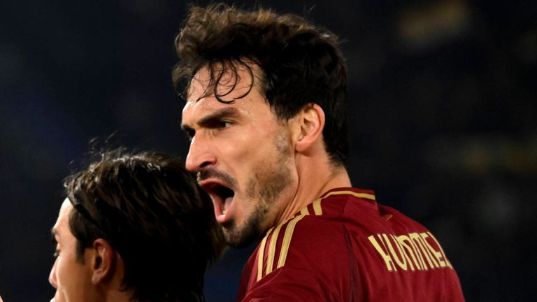 Mats Hummels kommt bei der Roma immer besser in Schwung. 