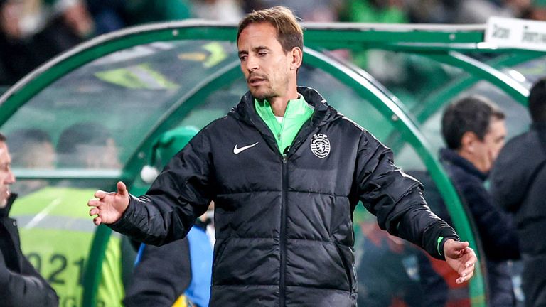 Joao Pereira ist nicht mehr Trainer von Sporting. 