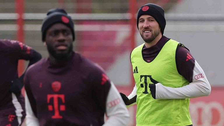 Harry Kane ist nach seinem Muskelfaserriss zurück im Lauftraining. 